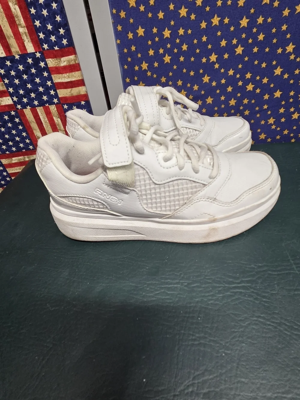 **And1 Kids White Sneakers**